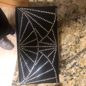 Karen Millen Rhinestone Clutch